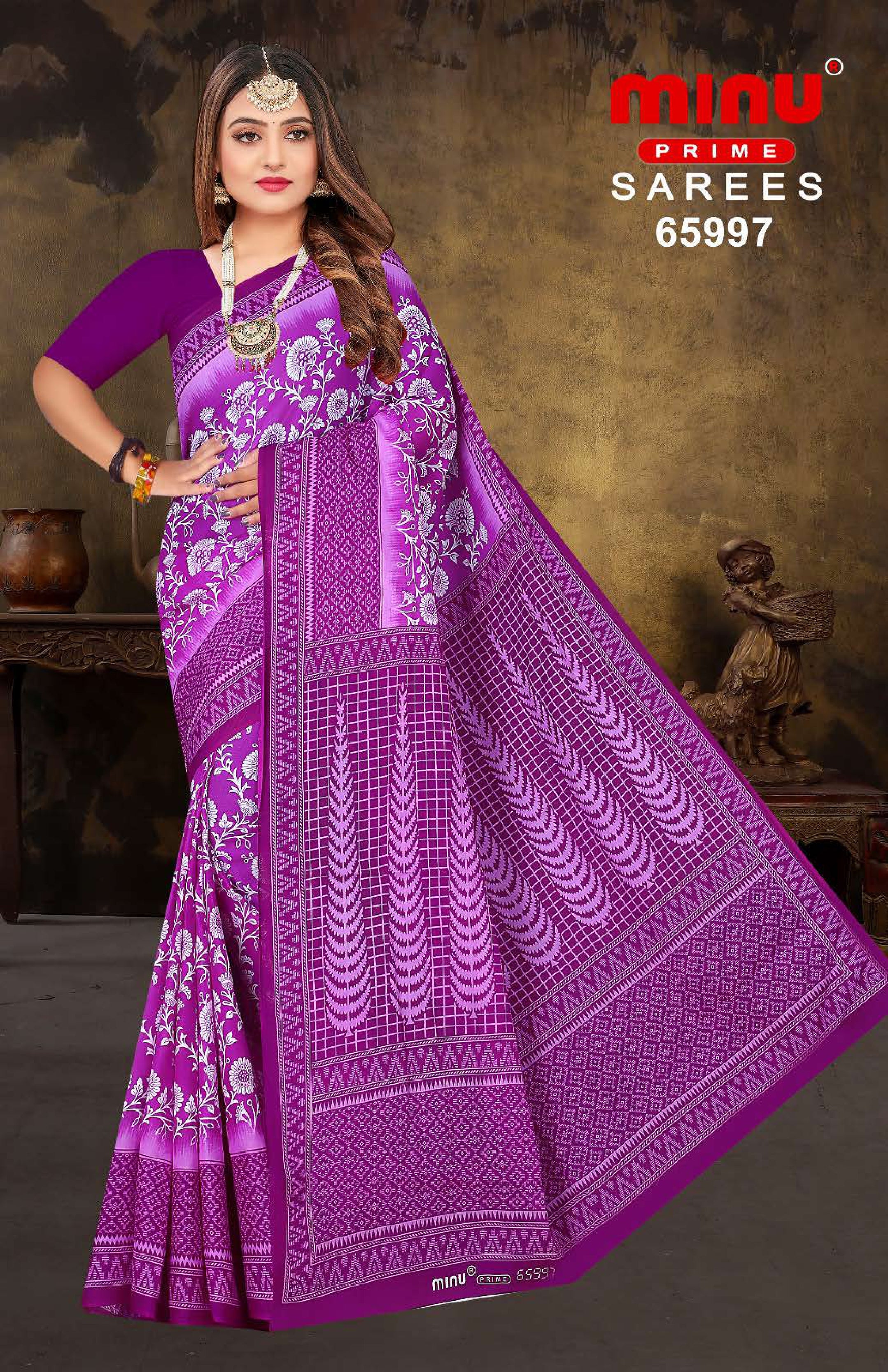 purple cotton saree for sale at low prices online 