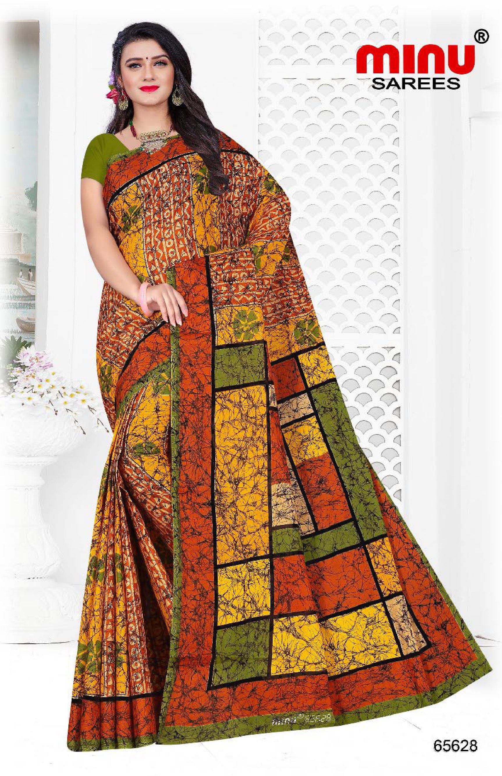 wholesale cotton saree for women and girls 