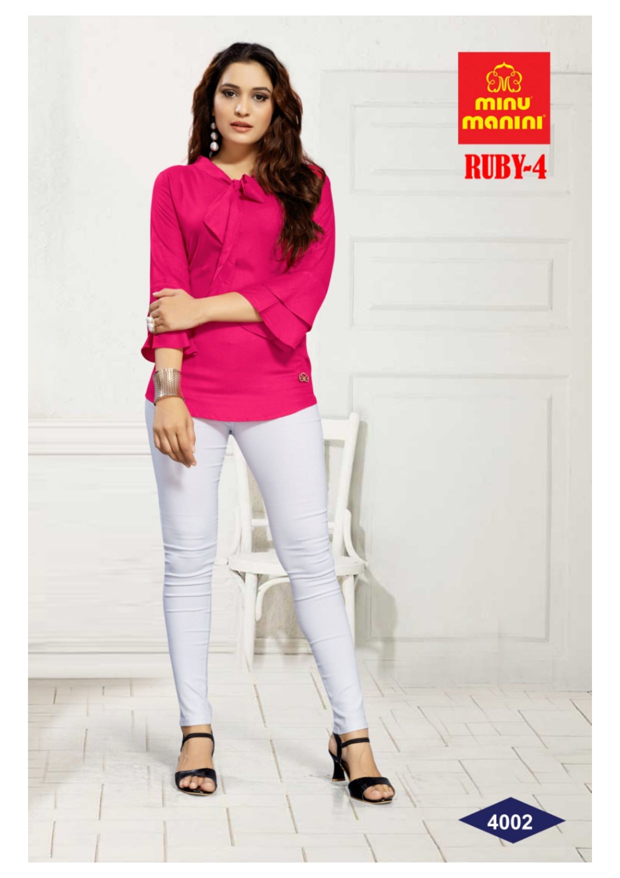 Pink party wear kurti for sale online at low prices 