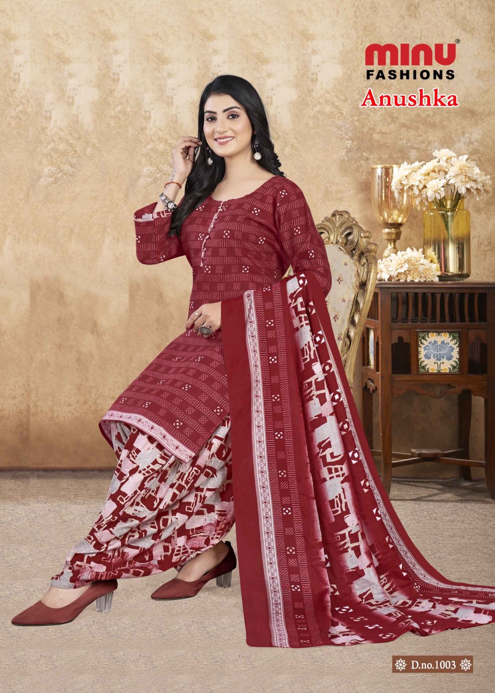 Stitched Suit Anushka (8P)