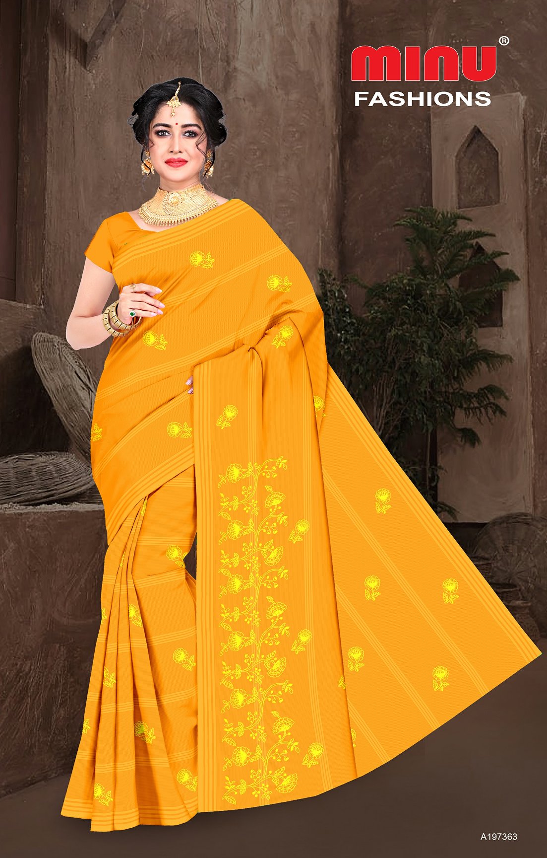 K.B.C EMB Saree (Special Rate) (8pcs)