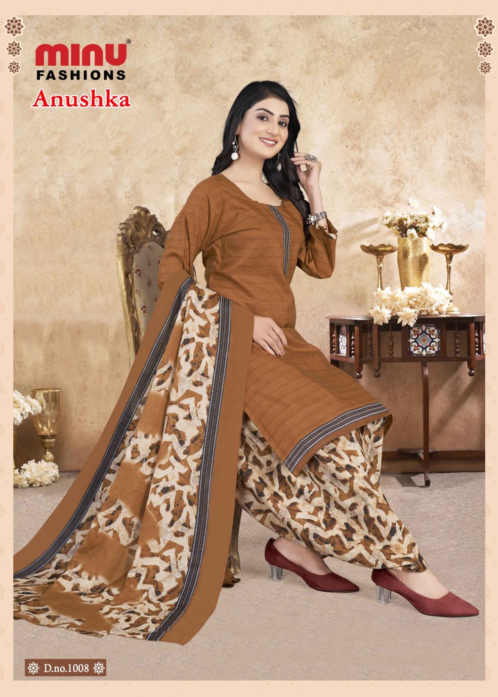 Stitched Suit Anushka (8P)