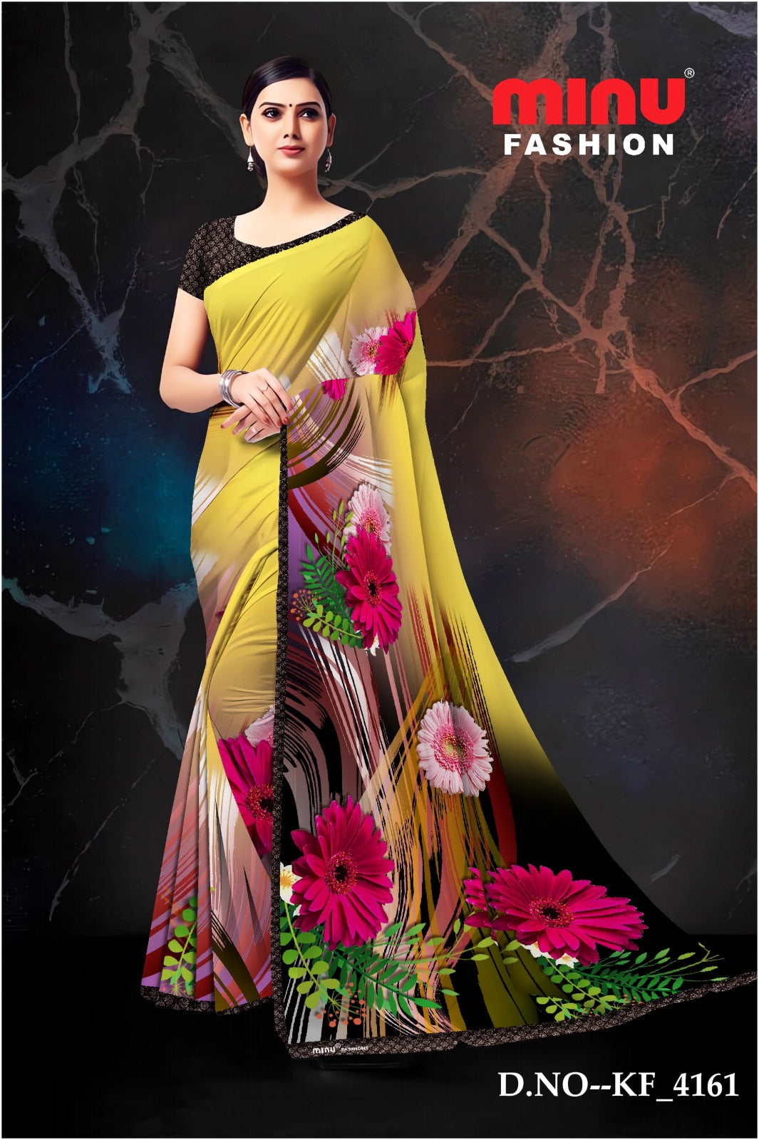 Malai Cotton Saree Ambersariya (Vol-14) - 8 Pcs Set