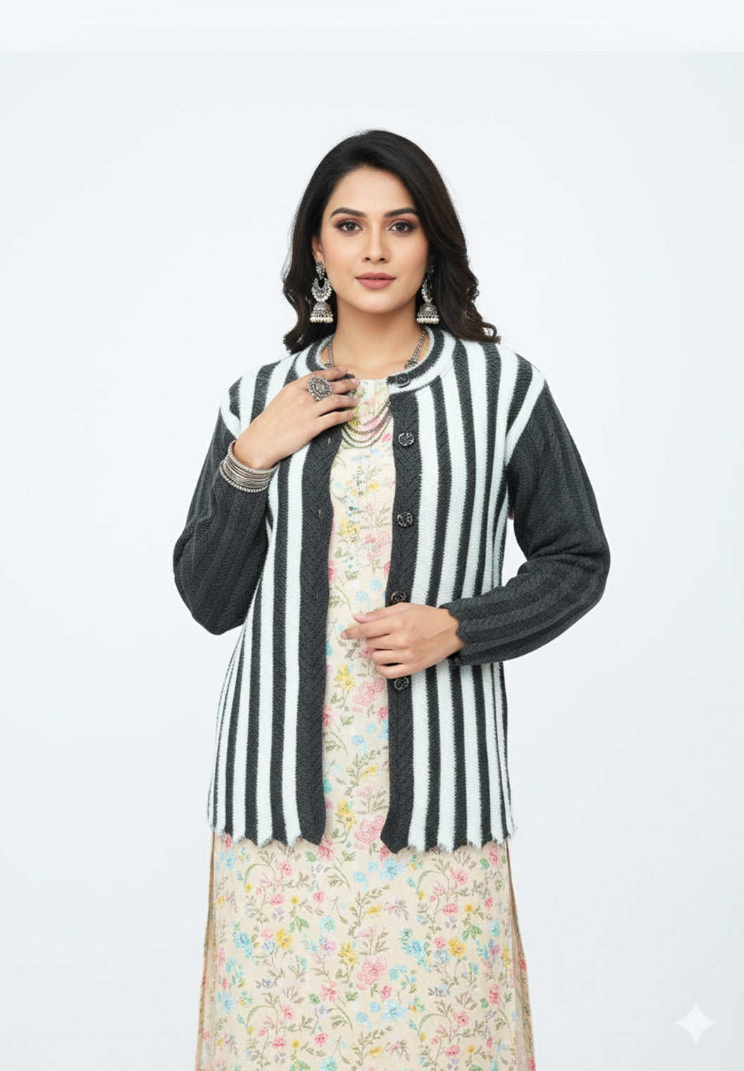 Woolen Pullover Mahek (Special Rate) - Assorted 6 Pcs