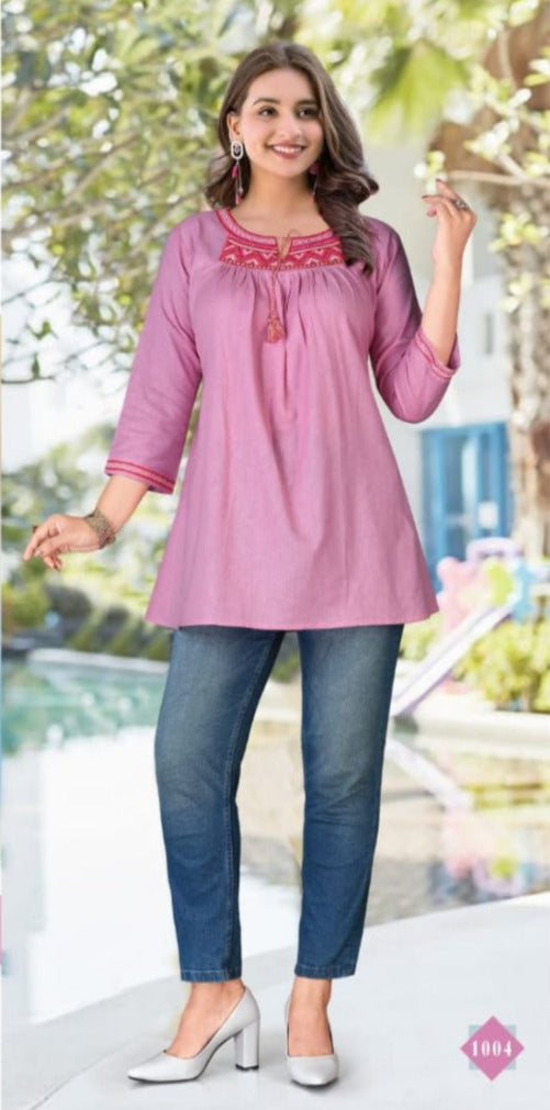 Rayon Kurti Mohini -  06 Pcs Set