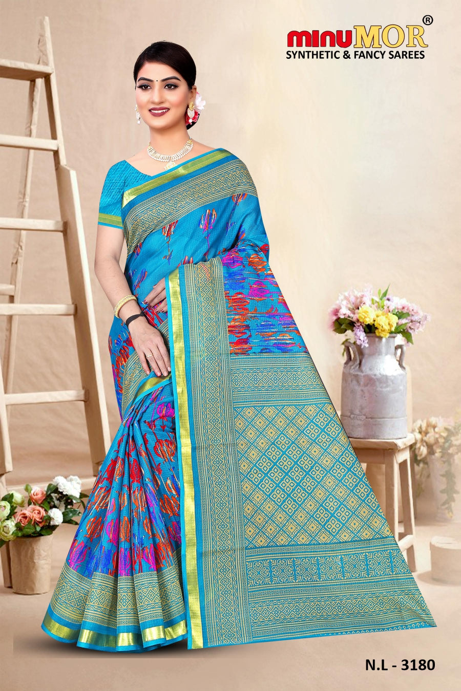 Fancy Saree Nalli (BP) - 8 Pcs Set