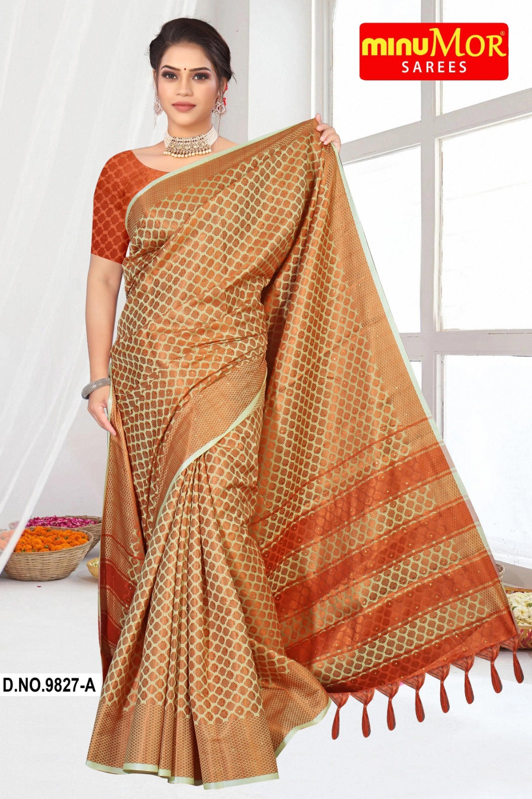 Fancy Saree Peyton (BP) - 6 Pcs Set