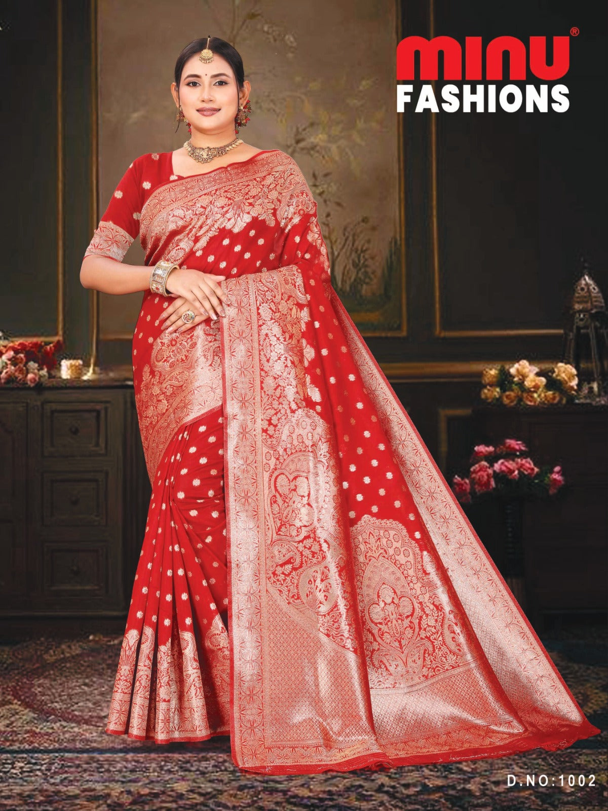 Fancy Saree Rasmalai (BP) - 5 Pcs Set