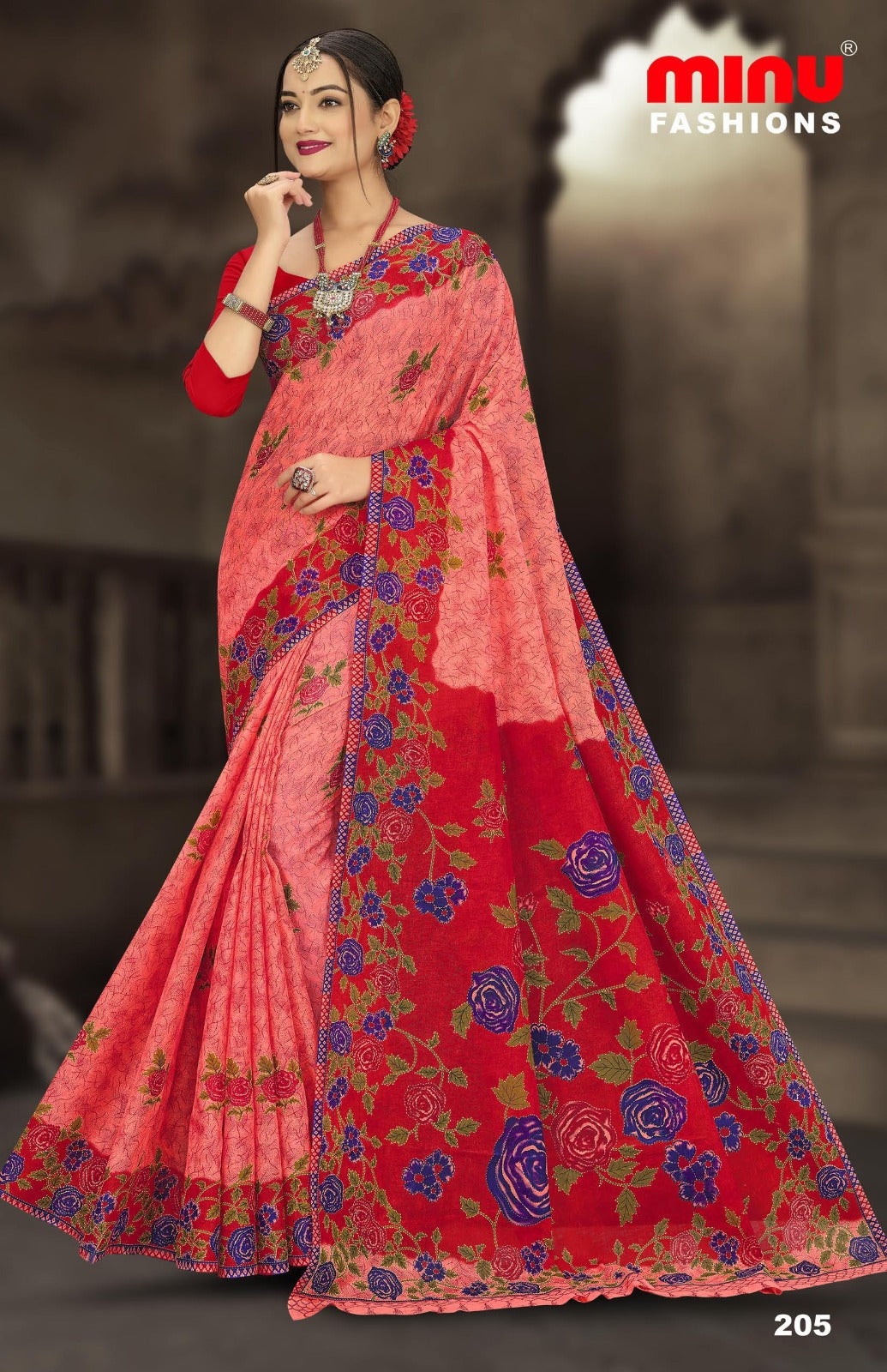 Saree Nancy (Vol-2) ( Special Rate) - 12 Pcs Set