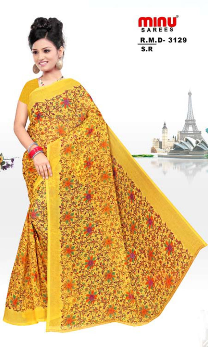 Fancy Saree Simran (Vol-2) (BP) - 12 Pcs Set