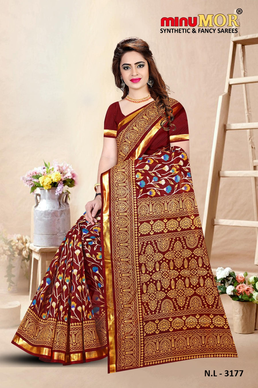 Fancy Saree Nalli (BP) - 8 Pcs Set