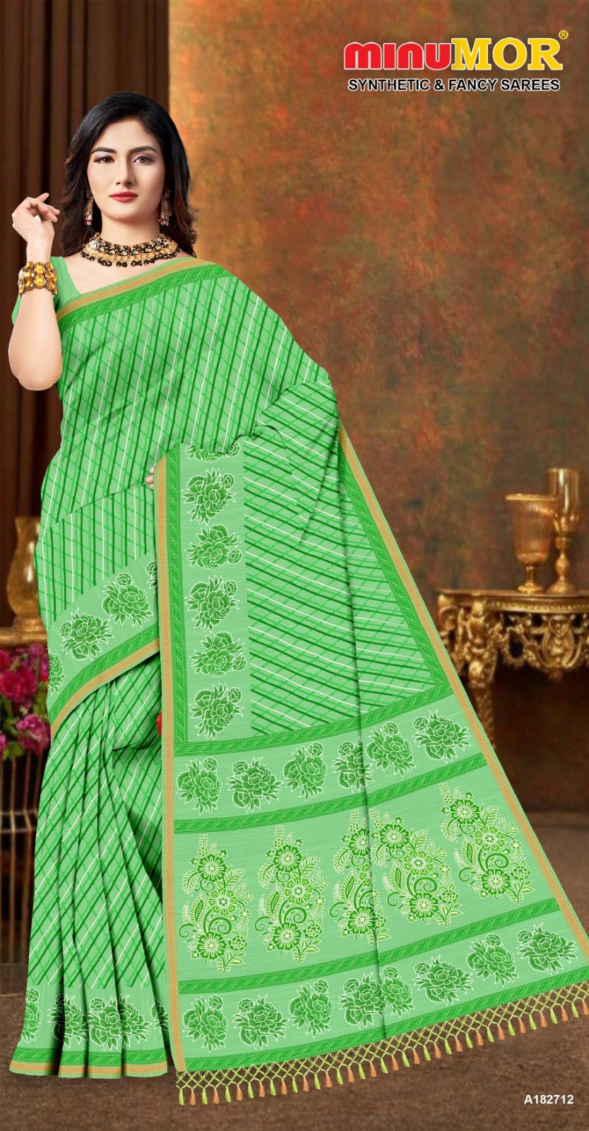 Fancy Saree Rang Manch - 6 Pcs Set