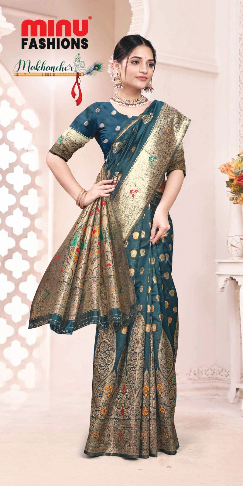 Fancy Saree Makhan Chor Vol-2 (BP) (8 Pcs)
