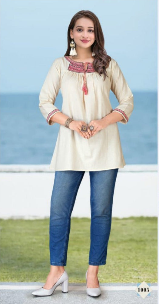 Rayon Kurti Mohini -  06 Pcs Set