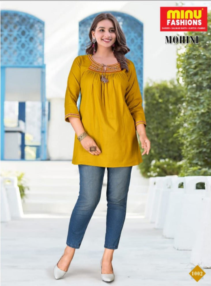 Rayon Kurti Mohini -  06 Pcs Set