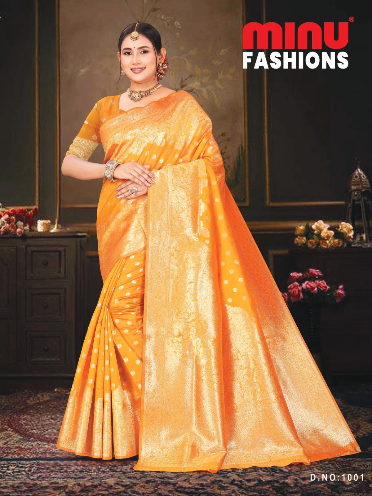 Fancy Saree Rasmalai (BP) - 5 Pcs Set