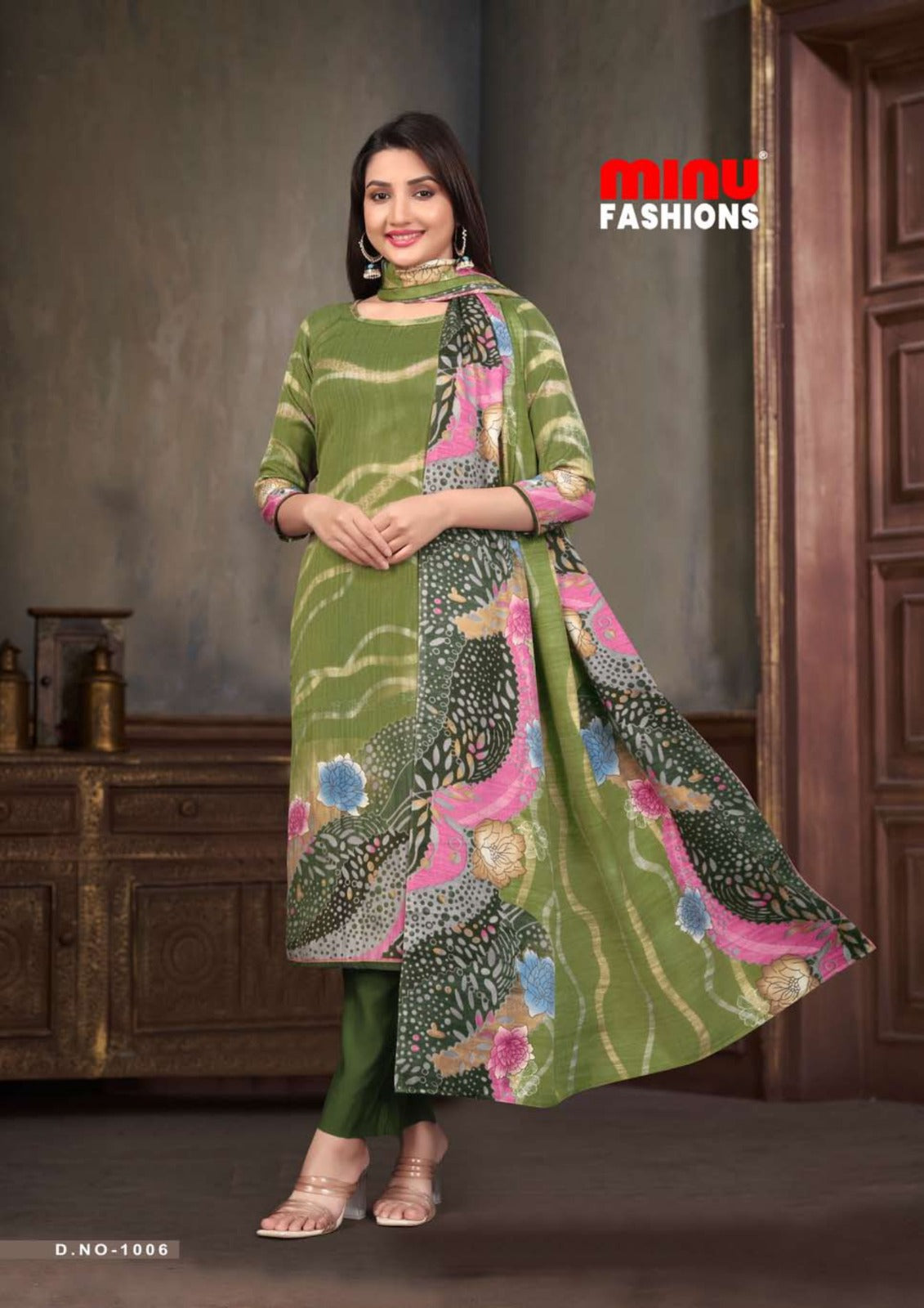 3 Piece Winter Kurti Set Royal (Special Rate) - 8 Pcs Set