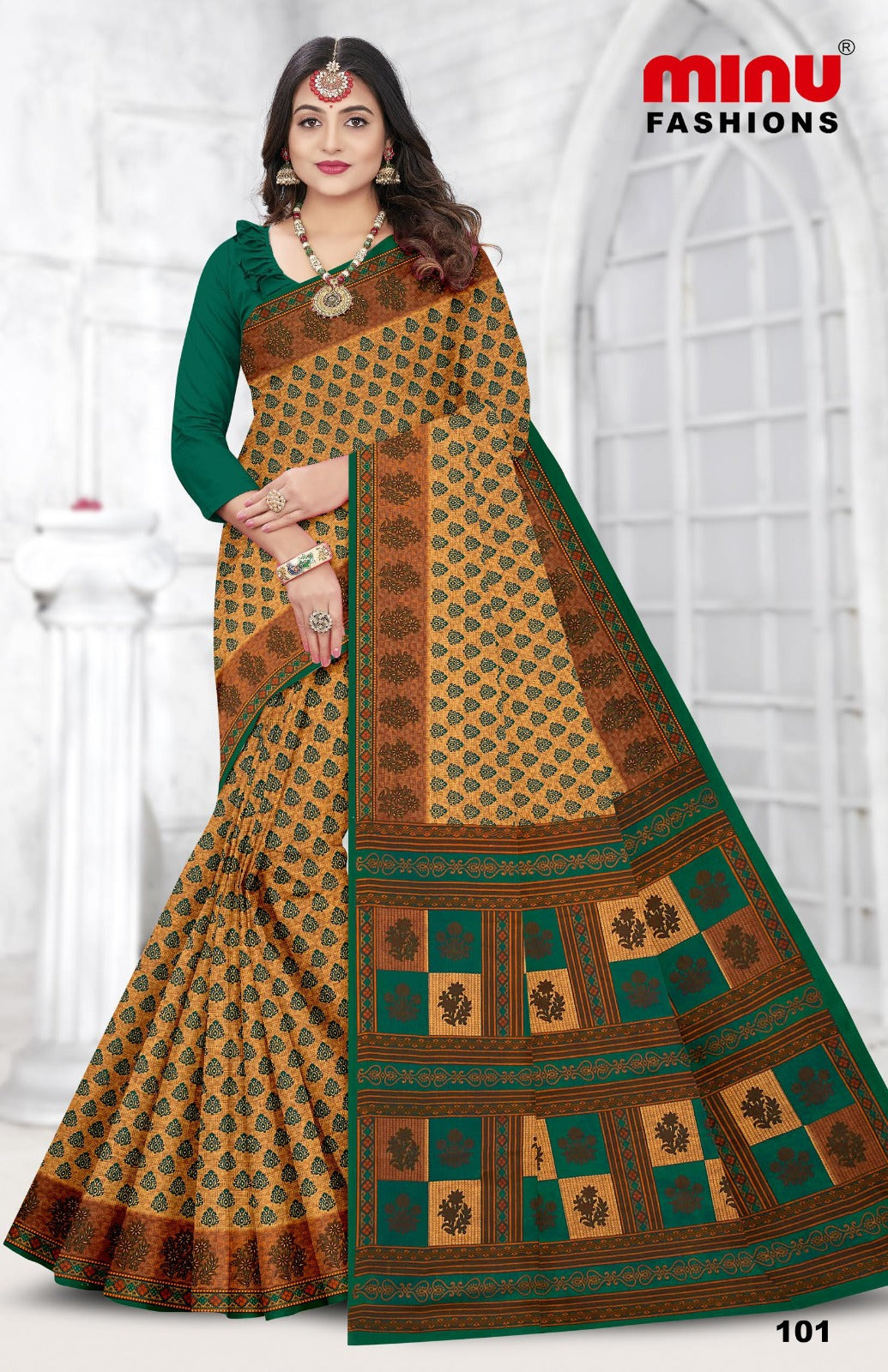 Saree Nancy Chiku (Special Rate) - 10 Pcs Set