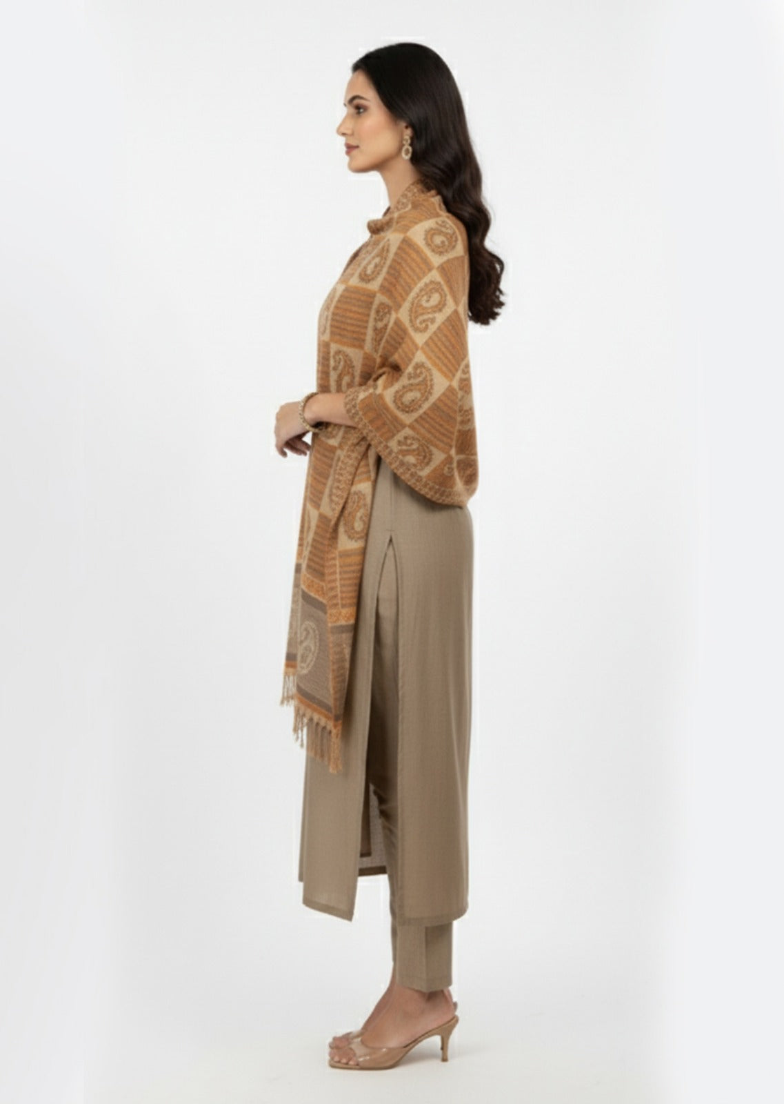 Woolen Designer Shawl Super Cool (Special Rate) - Assorted 10 Pcs Set