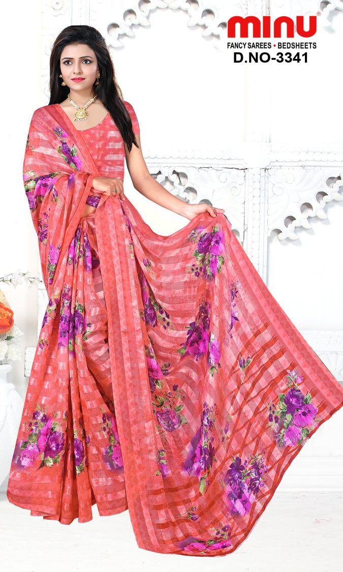 Fancy Saree Panini (BP) - 8 Pcs Set