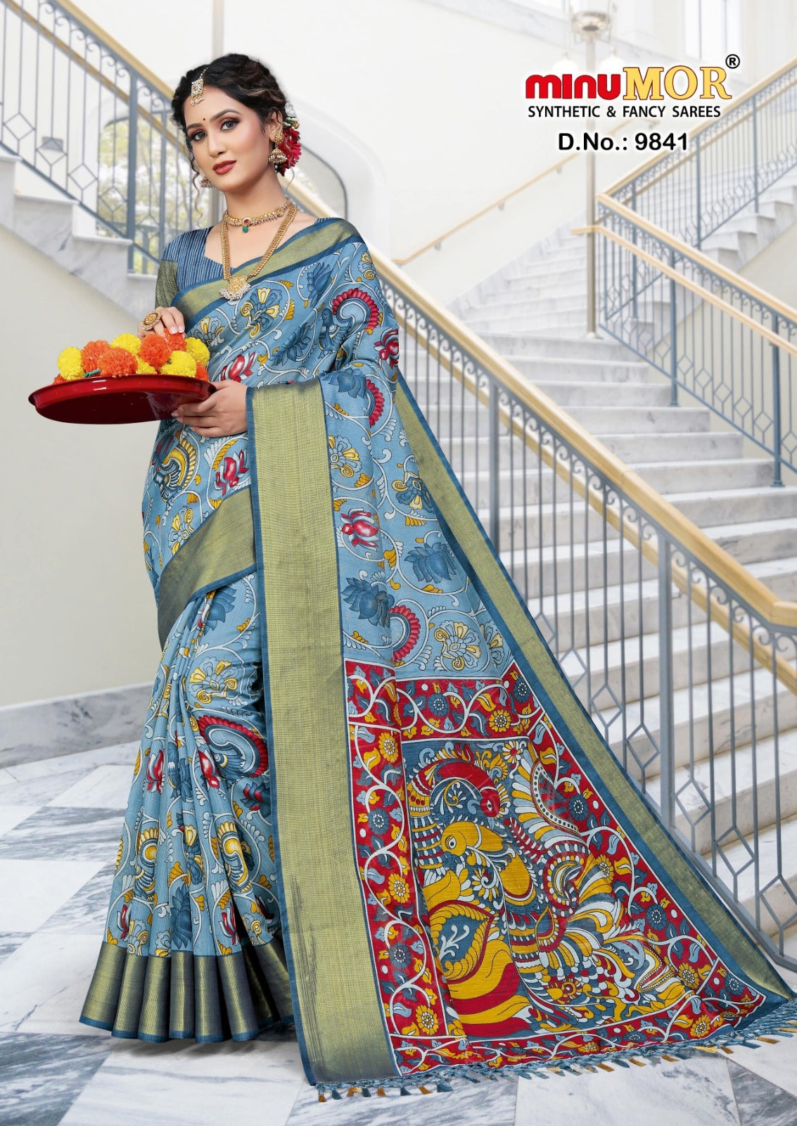 Fancy Saree Chandrika - 8 Pcs Set