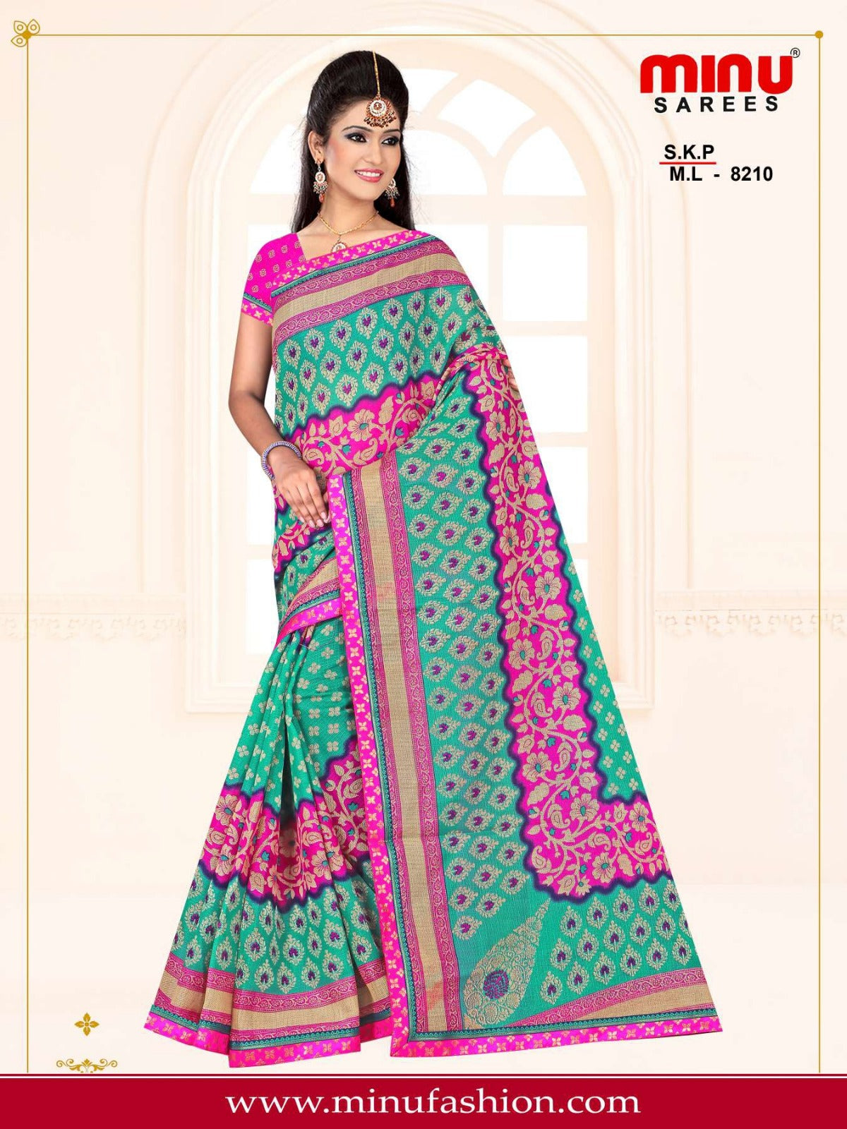 Fancy Saree Mala (BP) - 8 Pcs Set