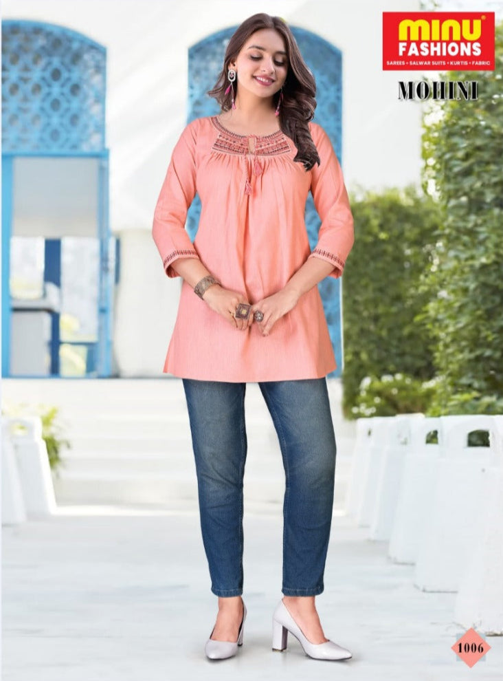 Rayon Kurti Mohini -  06 Pcs Set