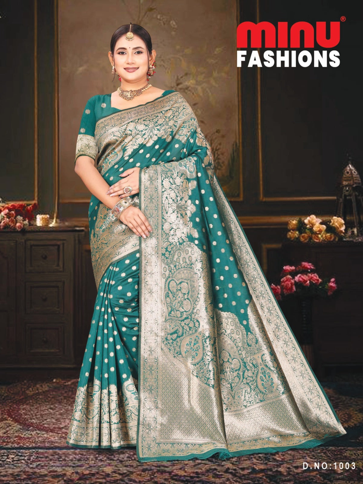 Fancy Saree Rasmalai (BP) - 5 Pcs Set