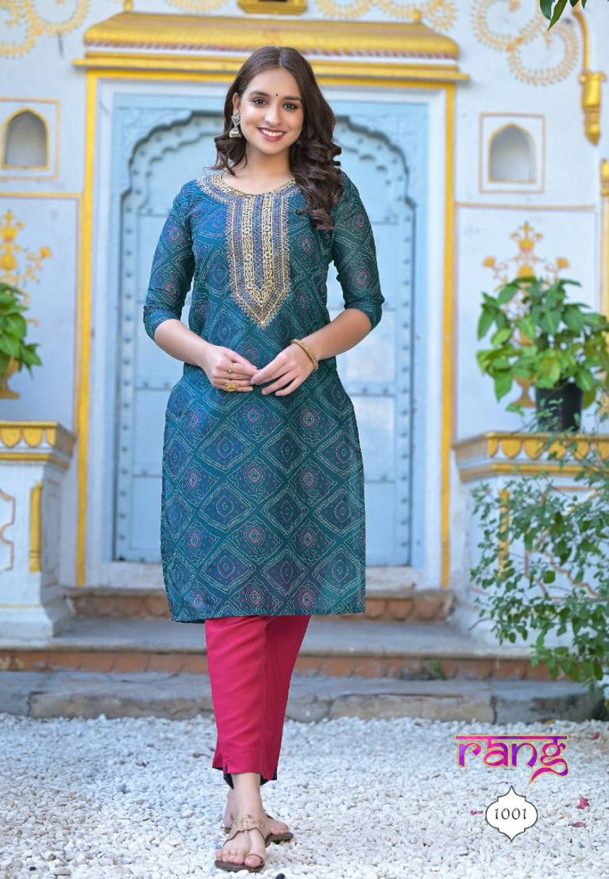 Best quality embroidered kurtis for sale