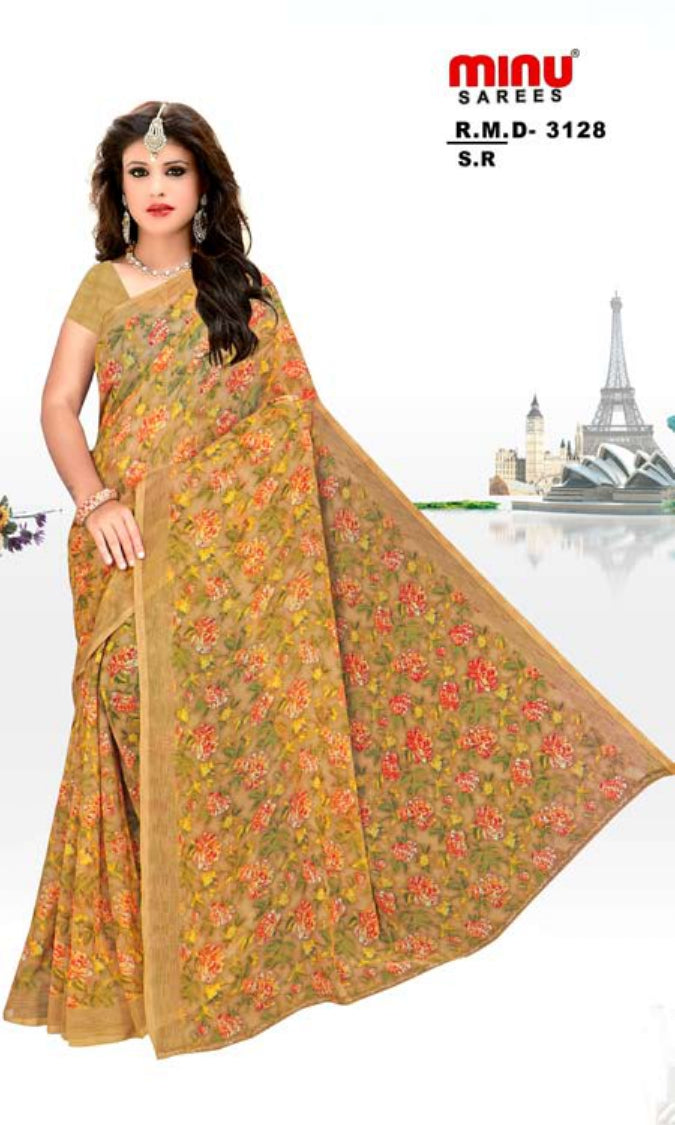 Fancy Saree Simran (Vol-2) (BP) - 12 Pcs Set
