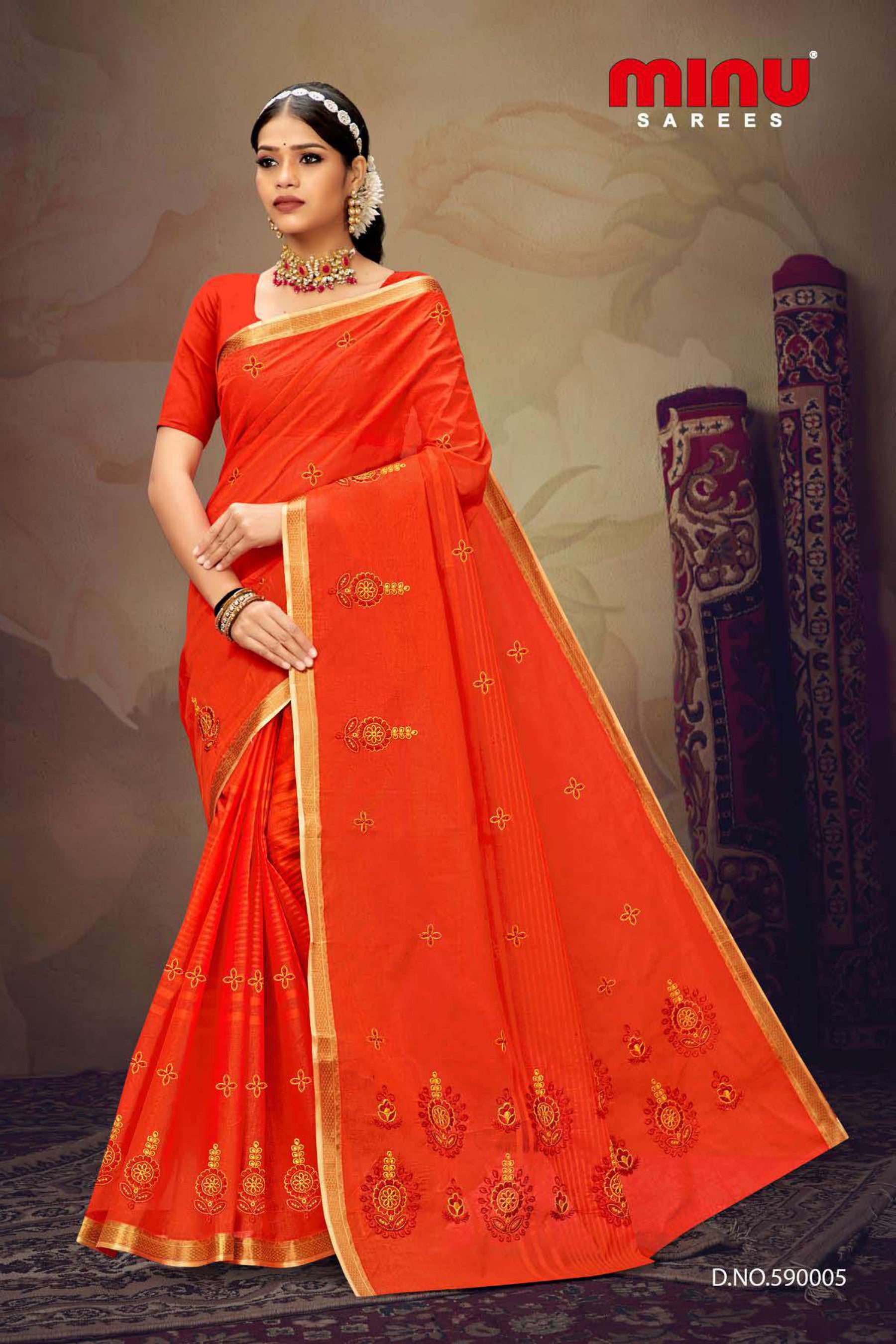Best offers on quality designer printed saree 