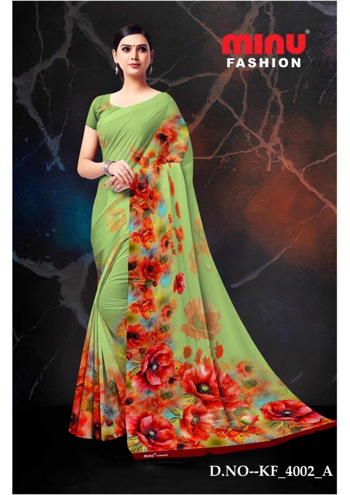 Malai Cotton Saree Ambersariya (Vol-2) - 8 Pcs Set