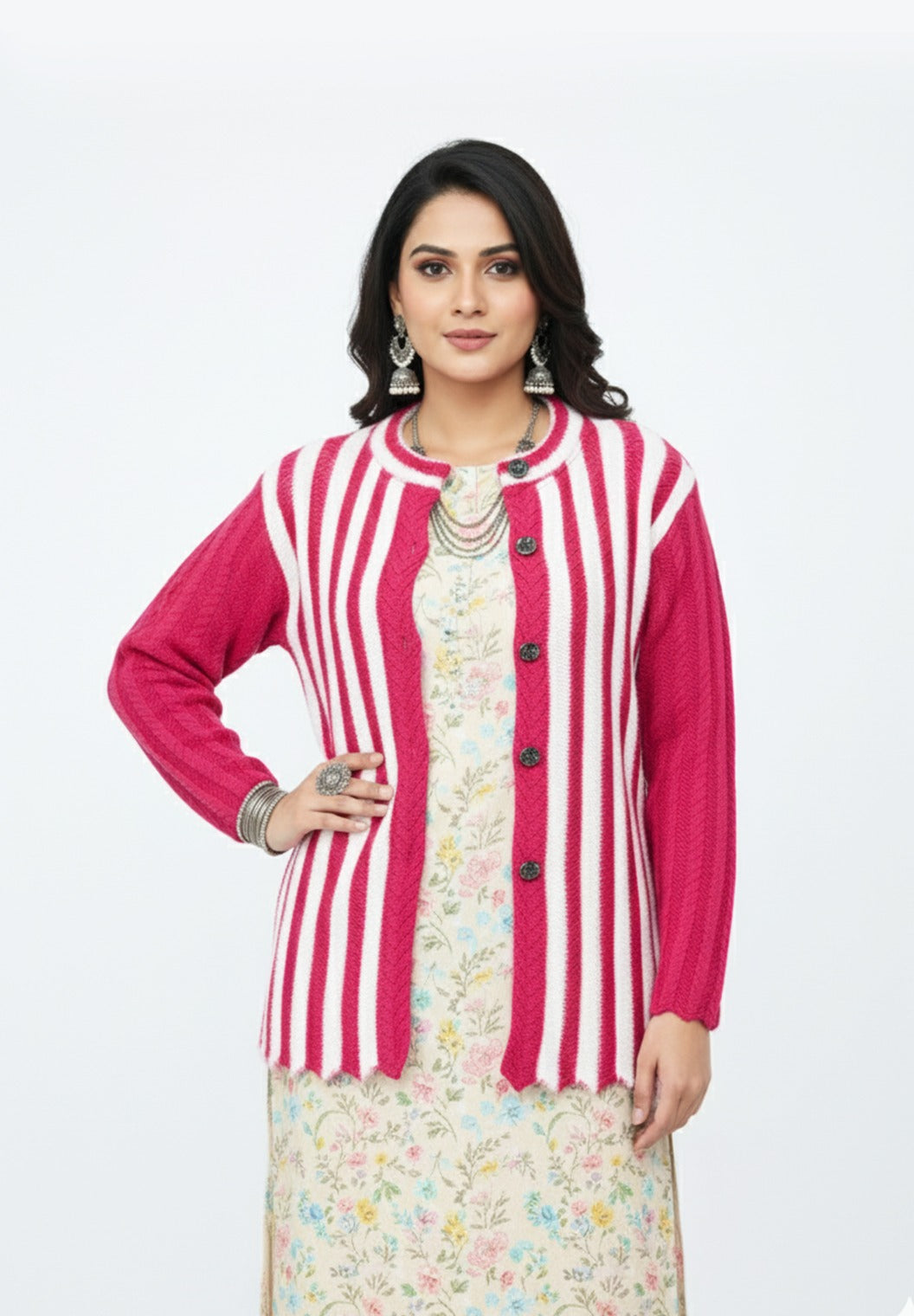 Woolen Pullover Mahek (Special Rate) - Assorted 6 Pcs