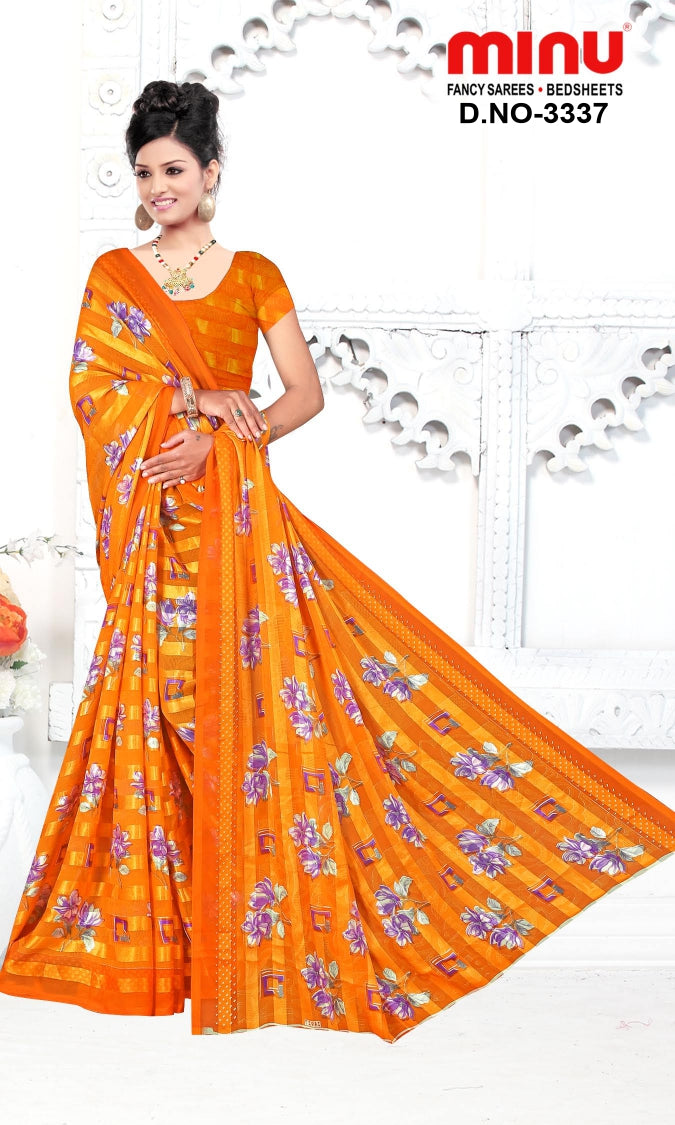 Fancy Saree Panini (BP) - 8 Pcs Set