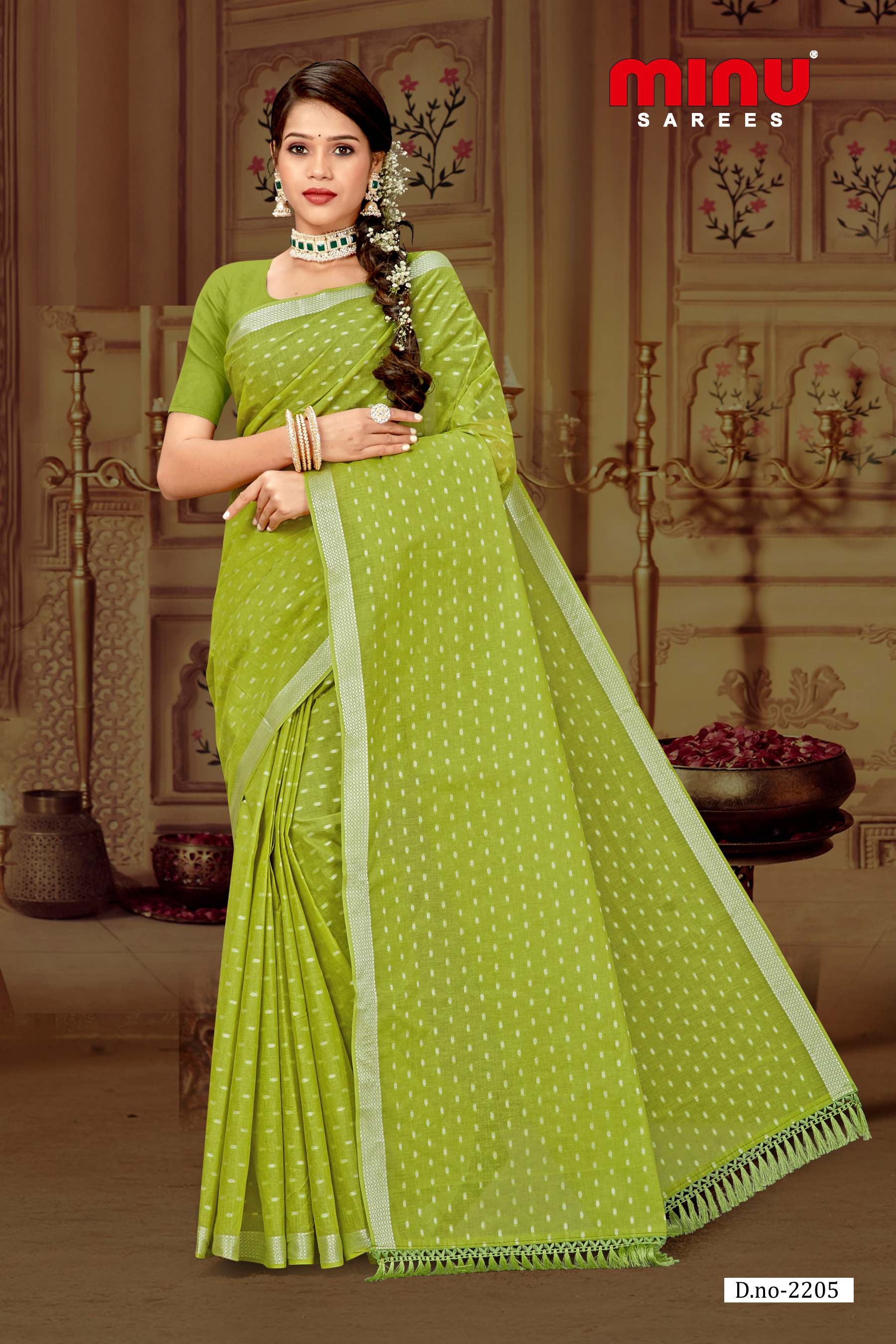 bold and classy cotton saree wholesale at low prices 