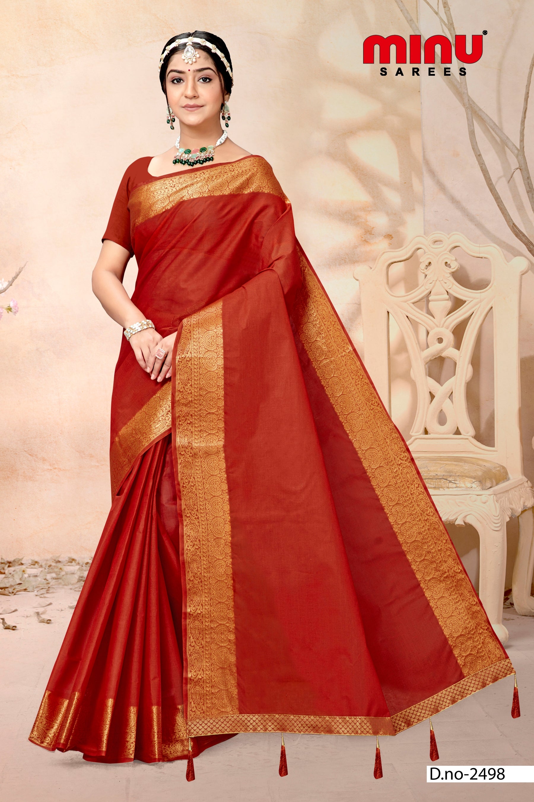 Embroidered Saree Zara (8P)