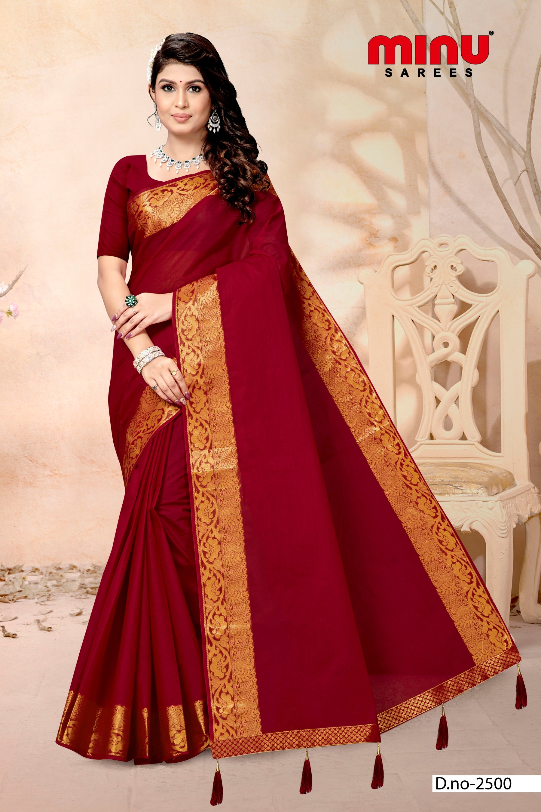 Embroidered Saree Zara (8P)