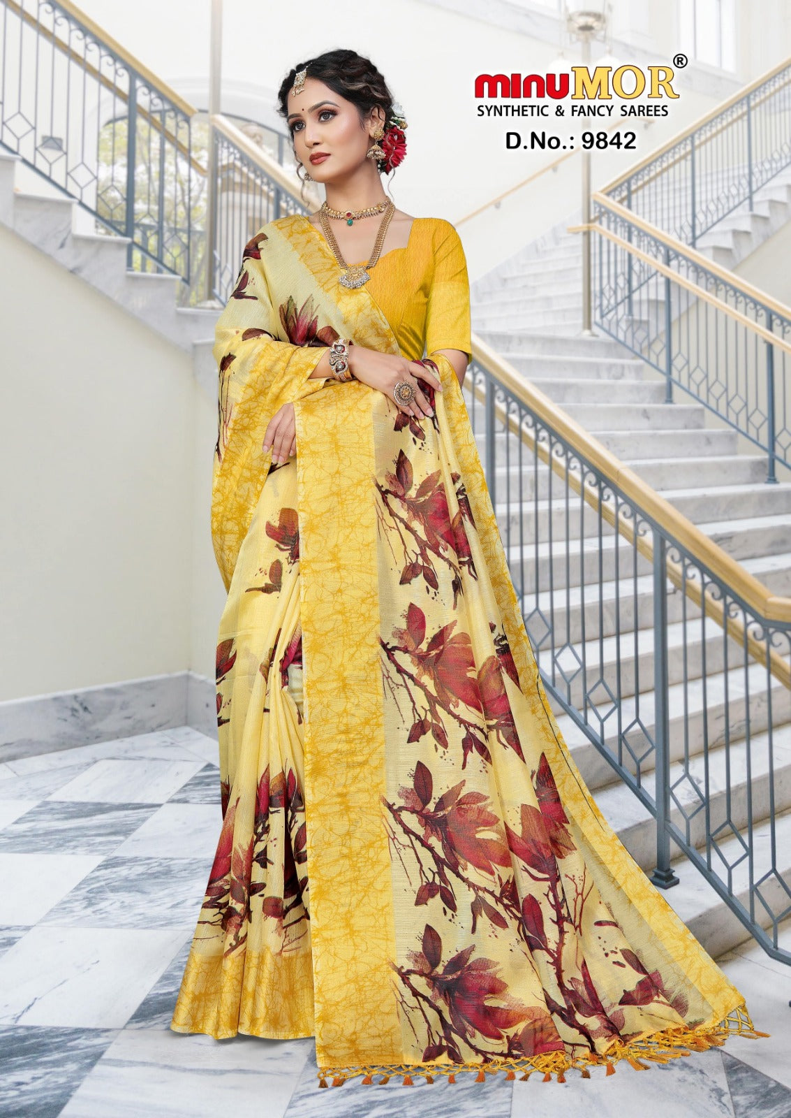 Fancy Saree Chandrika - 8 Pcs Set