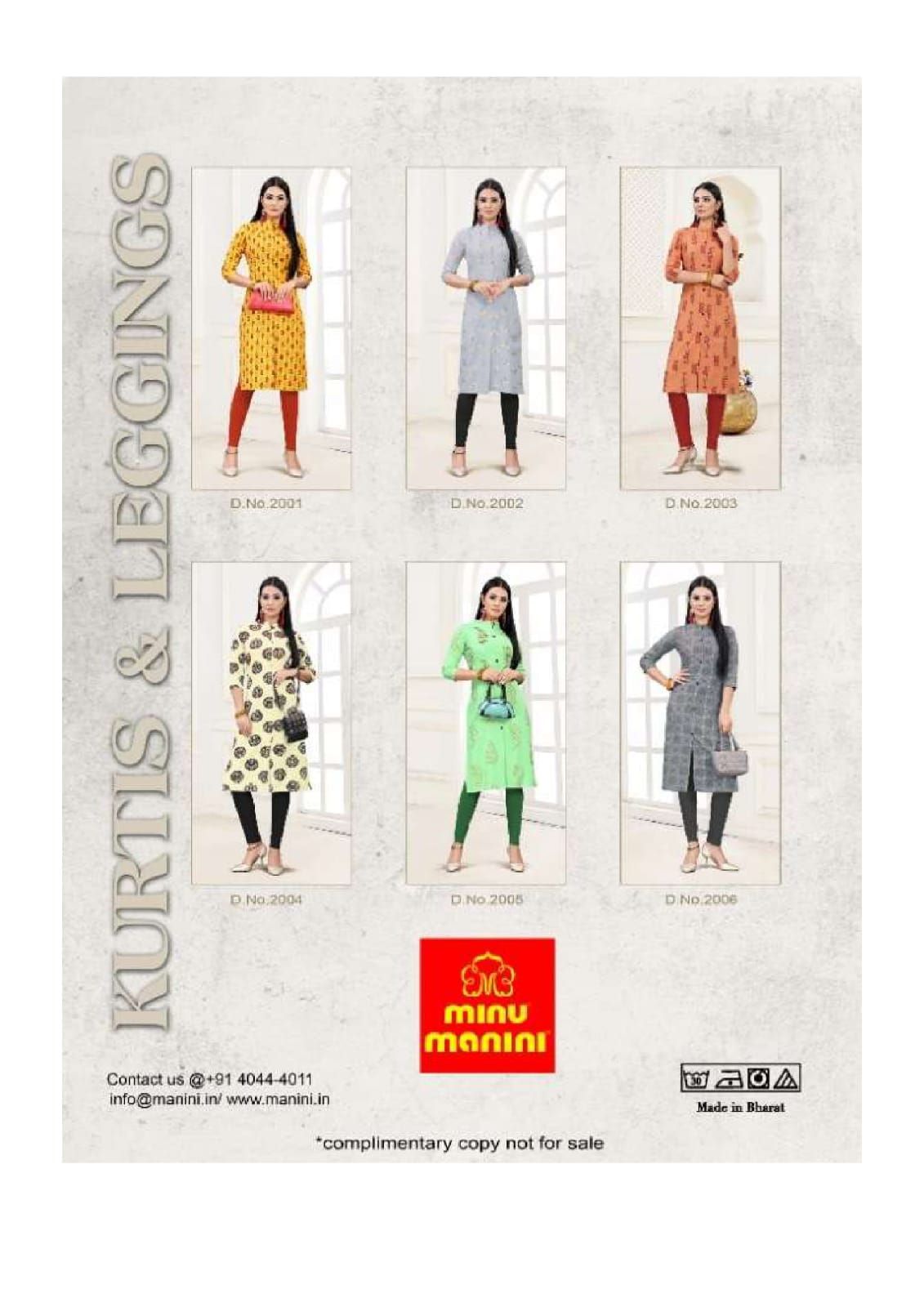 Printed Cotton Long Kurti Pihu (Vol-2) - 06 Pcs Set