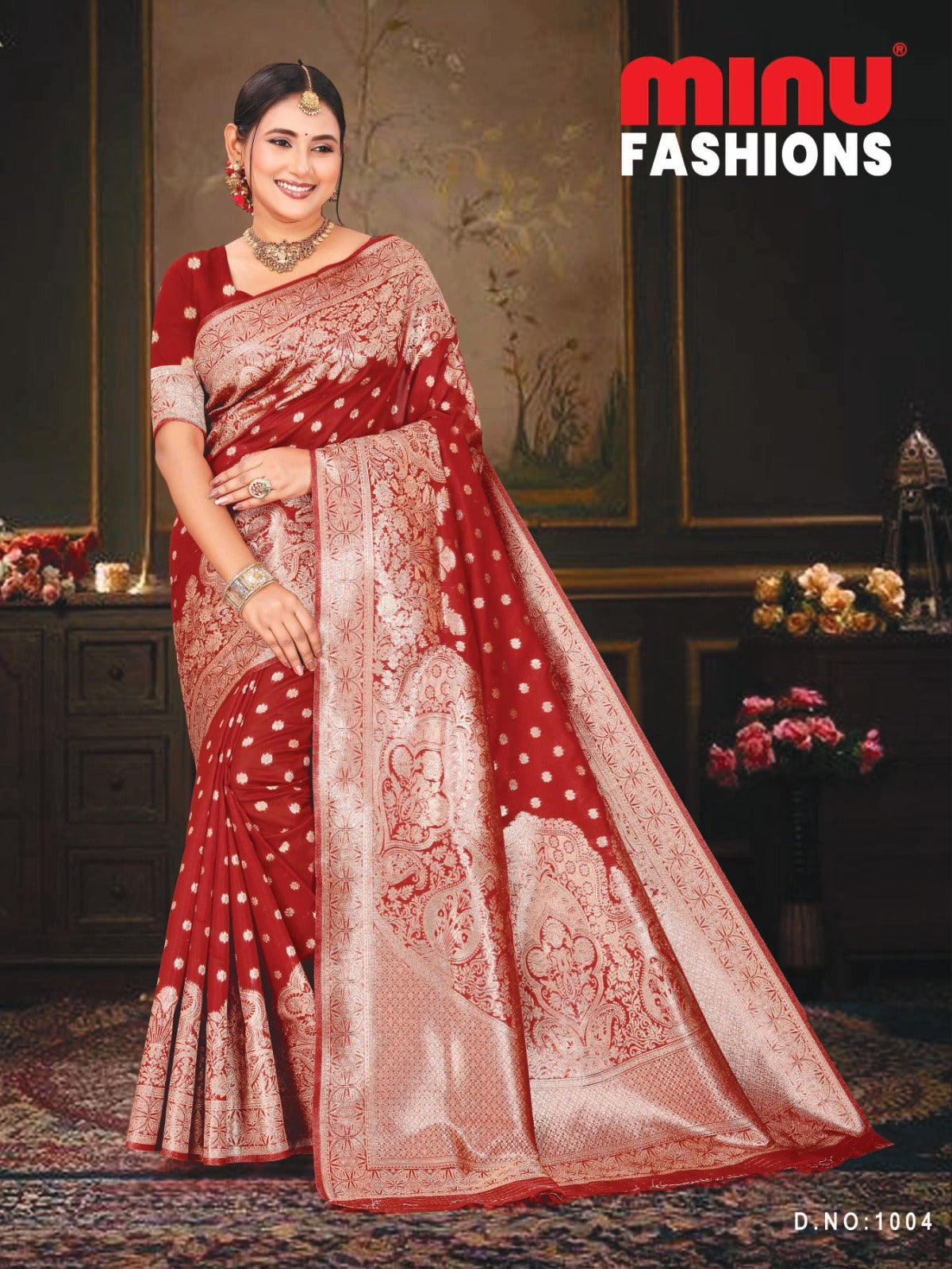 Fancy Saree Rasmalai (BP) - 5 Pcs Set