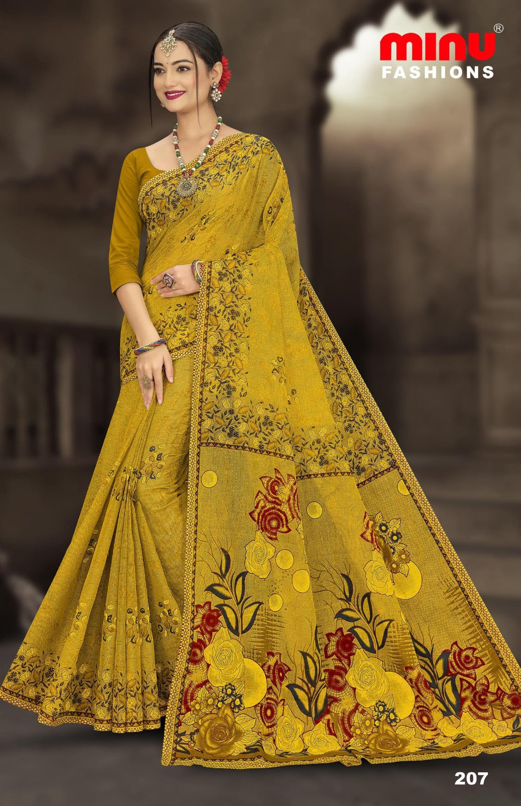 Saree Nancy (Vol-2) ( Special Rate) - 12 Pcs Set