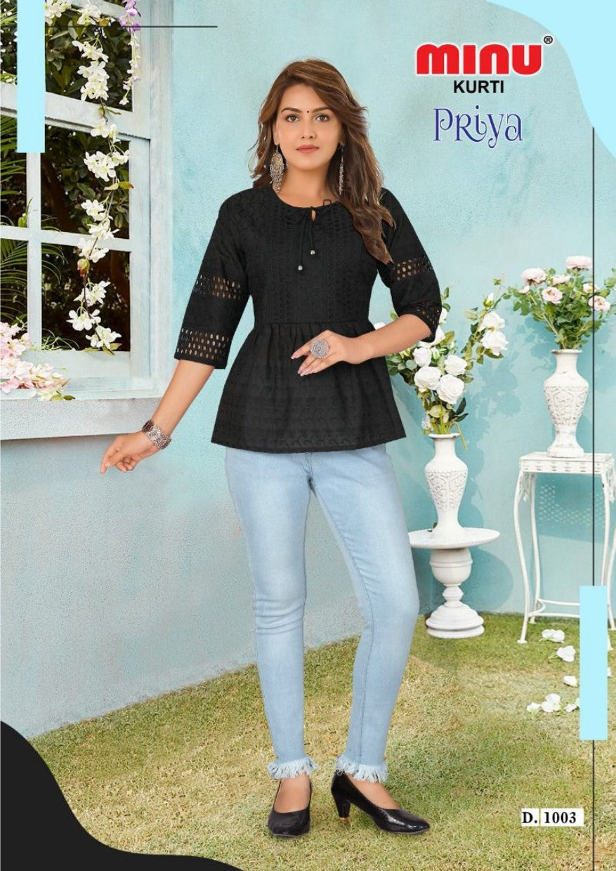 Order Comfort Lady Kurti Pants Wholesale Price - Priya(4P) – Minu