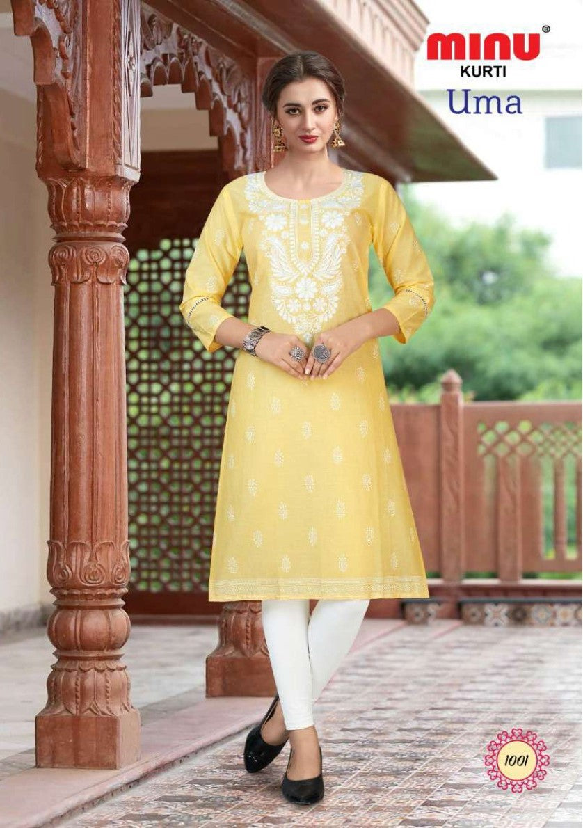 woman wearing yellow kurtis wholesale online shopping cash on delivery
