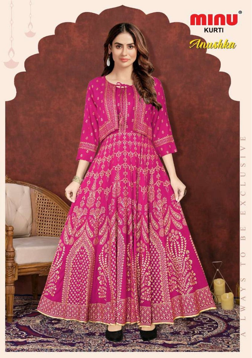 Pink kurti pant set with dupatta wholesale at low prices 