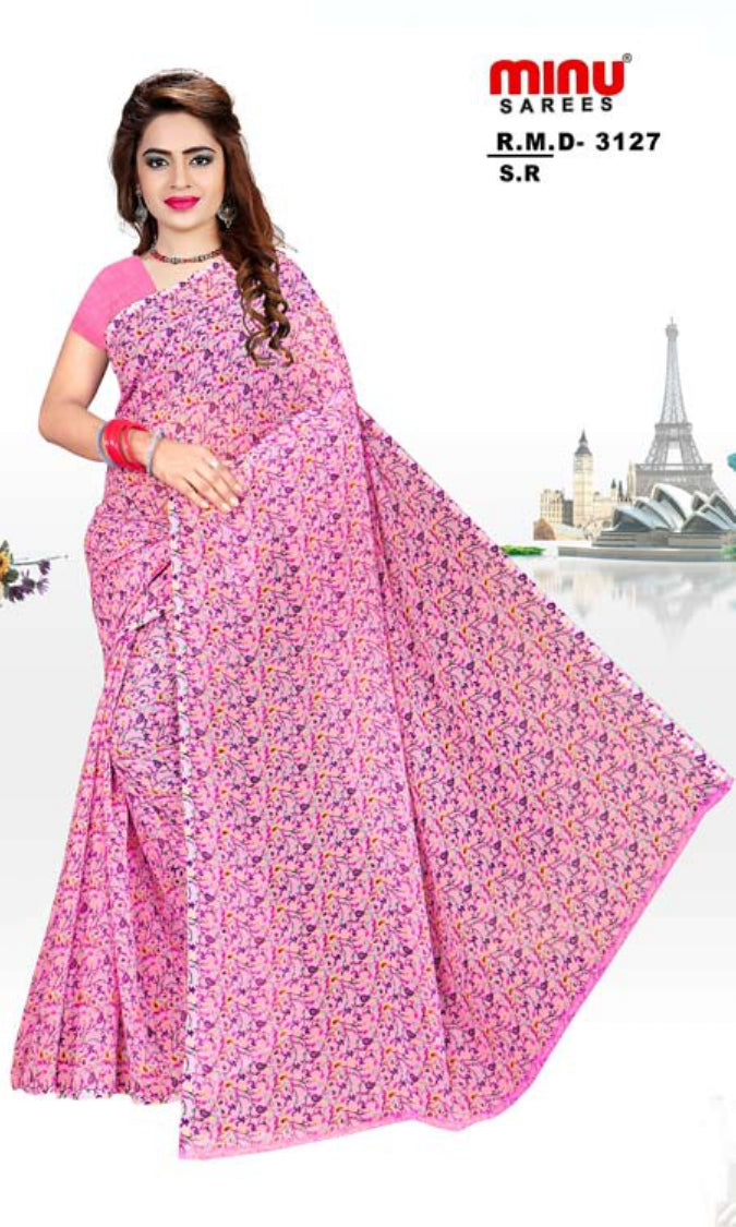 Fancy Saree Simran (Vol-2) (BP) - 12 Pcs Set