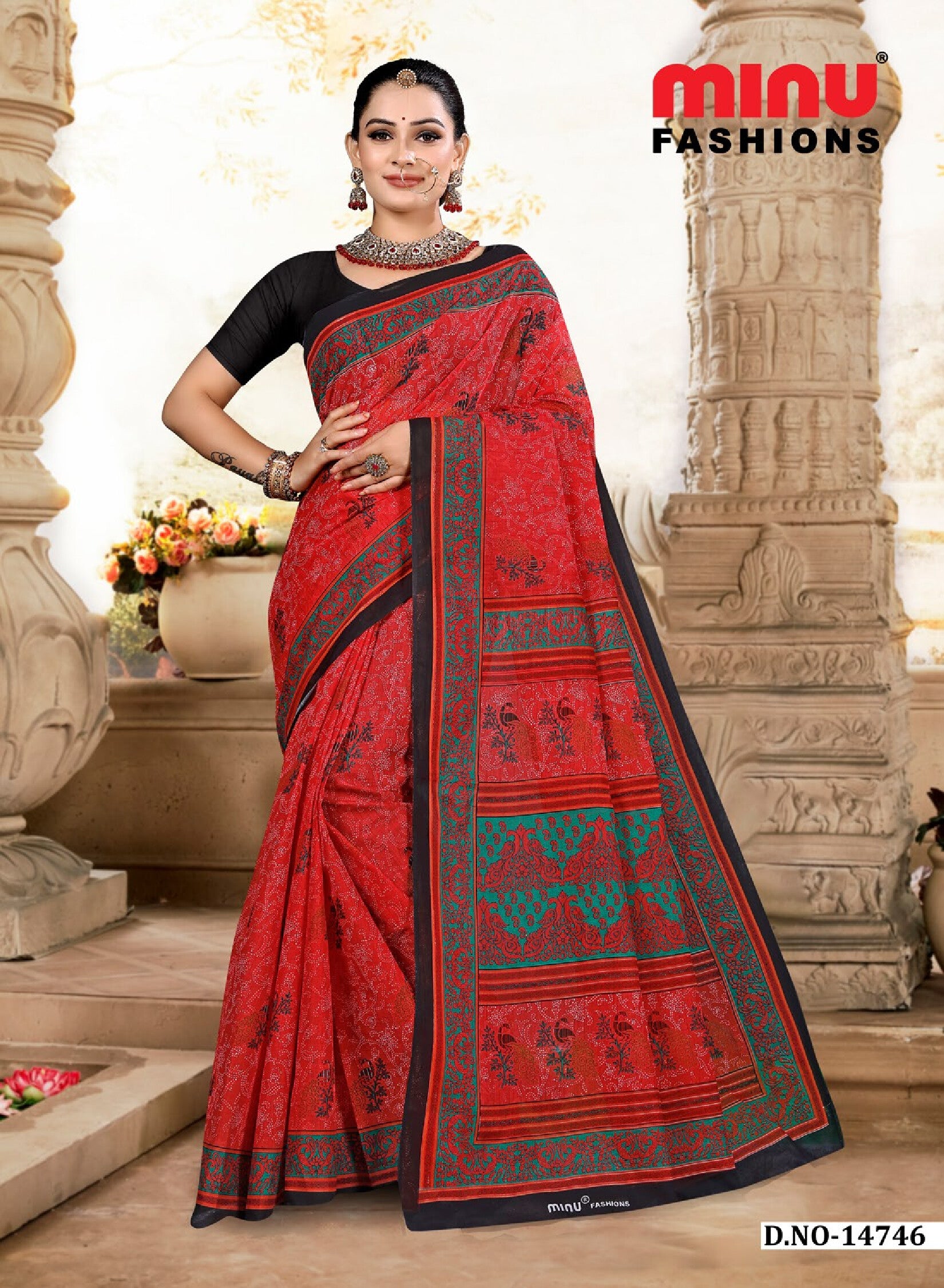 Manchali Figure Saree (8Pcs)