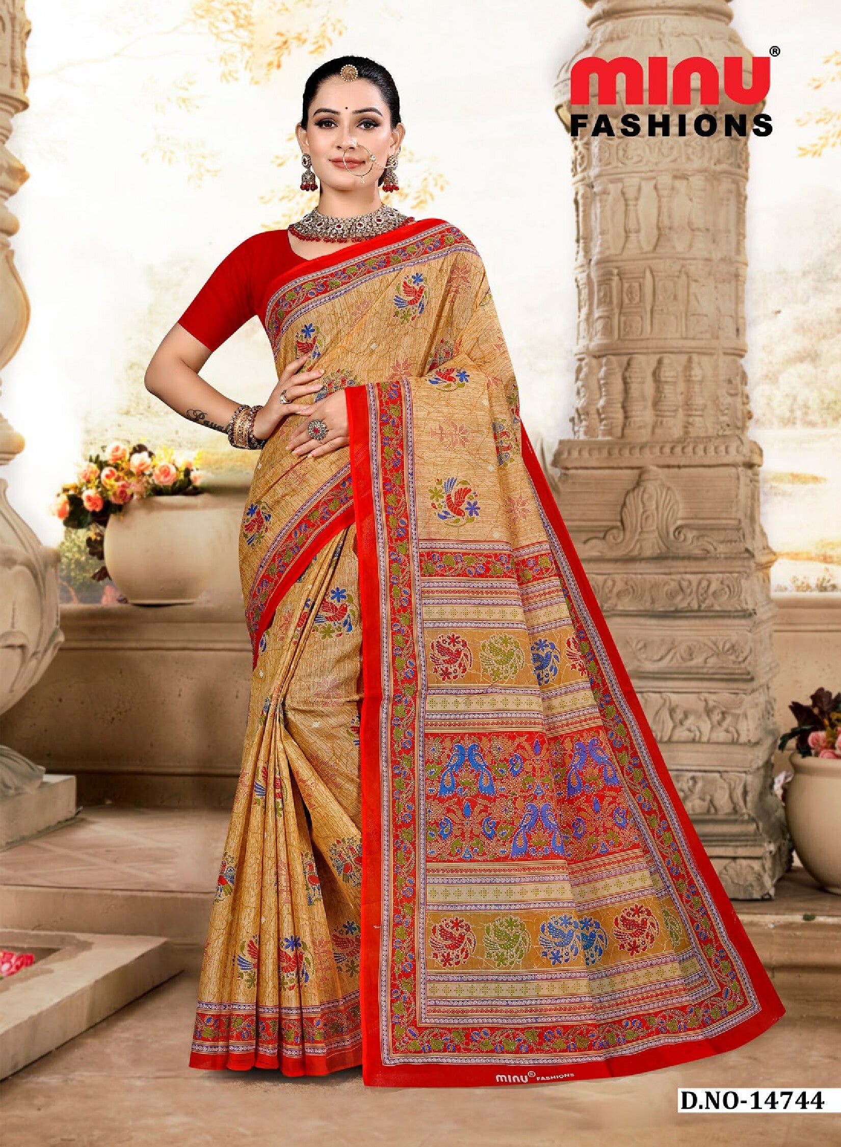 Manchali Figure Saree (8Pcs)