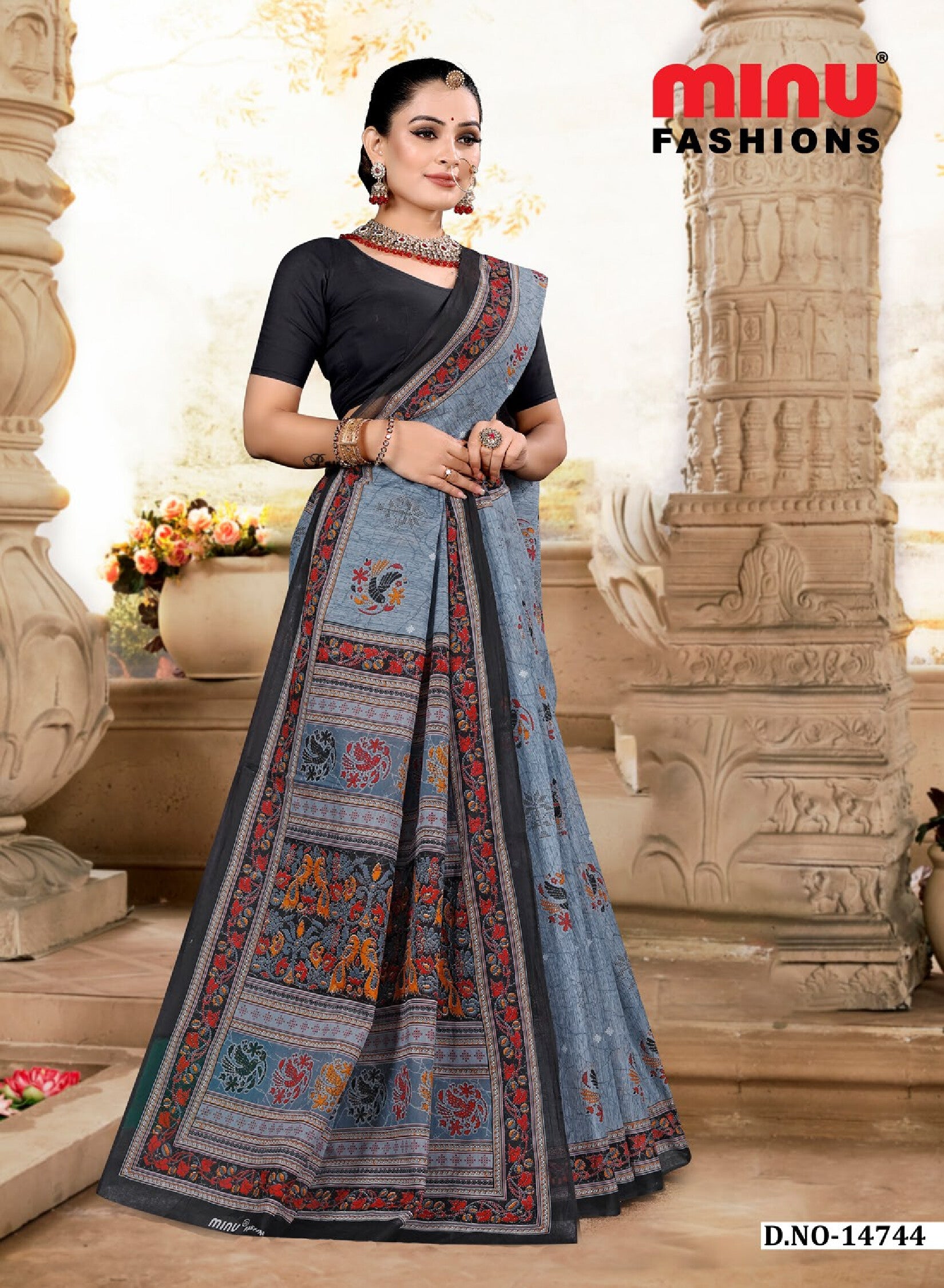 Manchali Figure Saree (8Pcs)