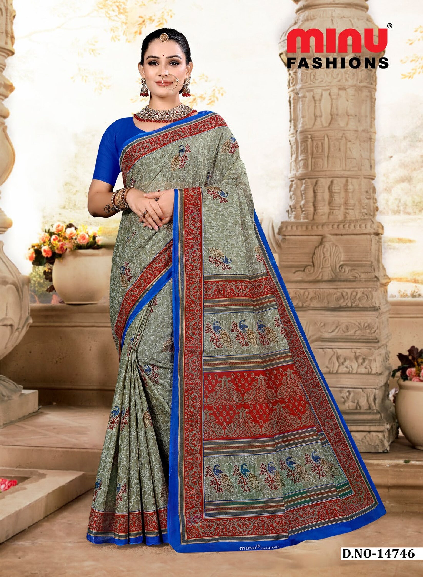 Manchali Figure Saree (8Pcs)