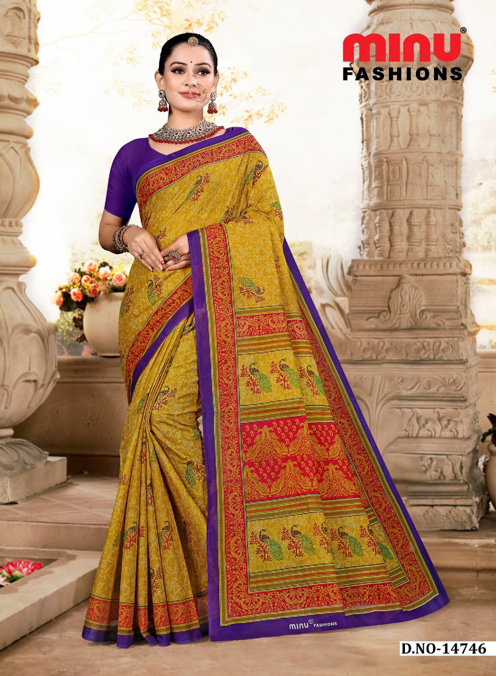 Manchali Figure Saree (8Pcs)